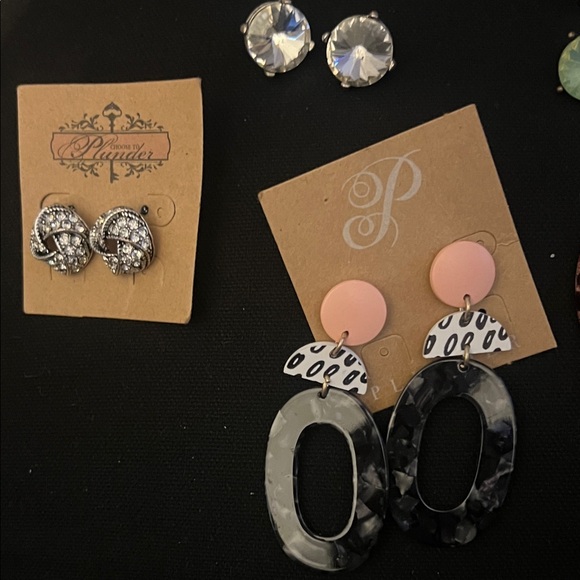 Plunder Multicolor and Pink Earrings Collection - Picture 3 of 5